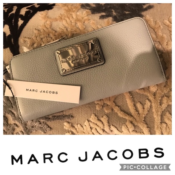 Marc Jacobs Handbags - New Marc Jacobs Continental Leather Wallet, Ice